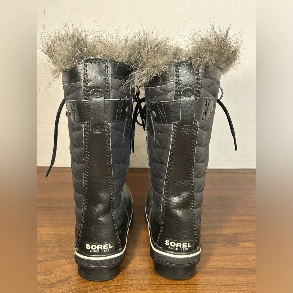 Sorel Tofino II Black NL2332-010 Women's Sz 6 Winter Snow Waterproof Boots - Picture 3 of 7